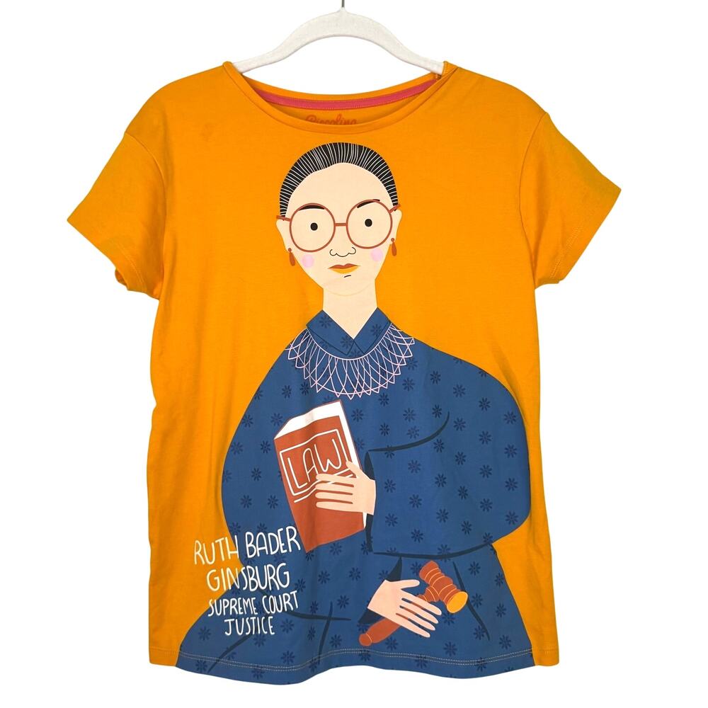 NWOT Piccolina RBG Ruth Bader Ginsberg Tee Adult size Small